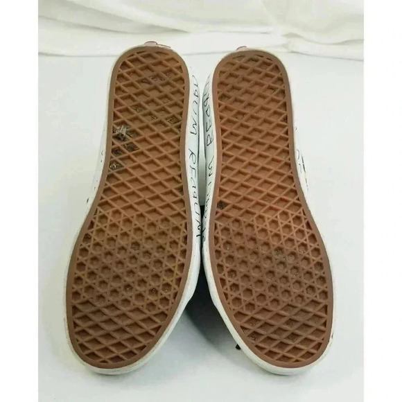 Vans Size Women's 8 Mens 6.5 The Shining Black Suede REDRUM ROOM 237 Hi Sneakers - Picture 6 of 14